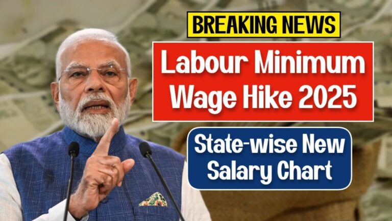 Labour Minimum Wage Hike 2025: New Pay Rates Announced Across India